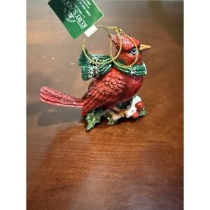 Ornament Christmas Kurt Adler Songbird Collection ‎ The Cardinal Bird
